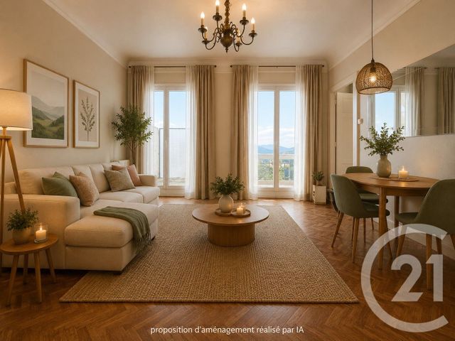 Appartement T2 &agrave; vendre - 2 pi&egrave;ces - 54 m2 - Aix Les Bains - 73 - RHONE-ALPES