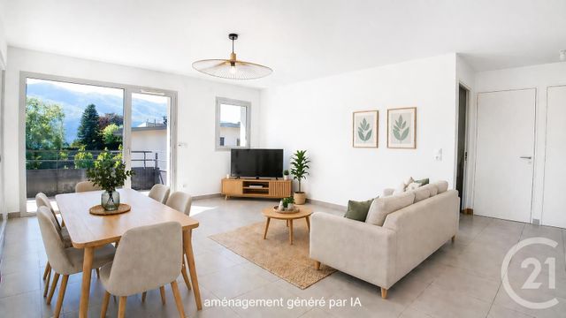 Appartement T4 &agrave; vendre - 4 pi&egrave;ces - 77,88 m2 - Aix Les Bains - 73 - RHONE-ALPES
