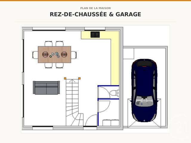 Maison &agrave; vendre - 4 pi&egrave;ces - 91 m2 - Moye - 74 - RHONE-ALPES